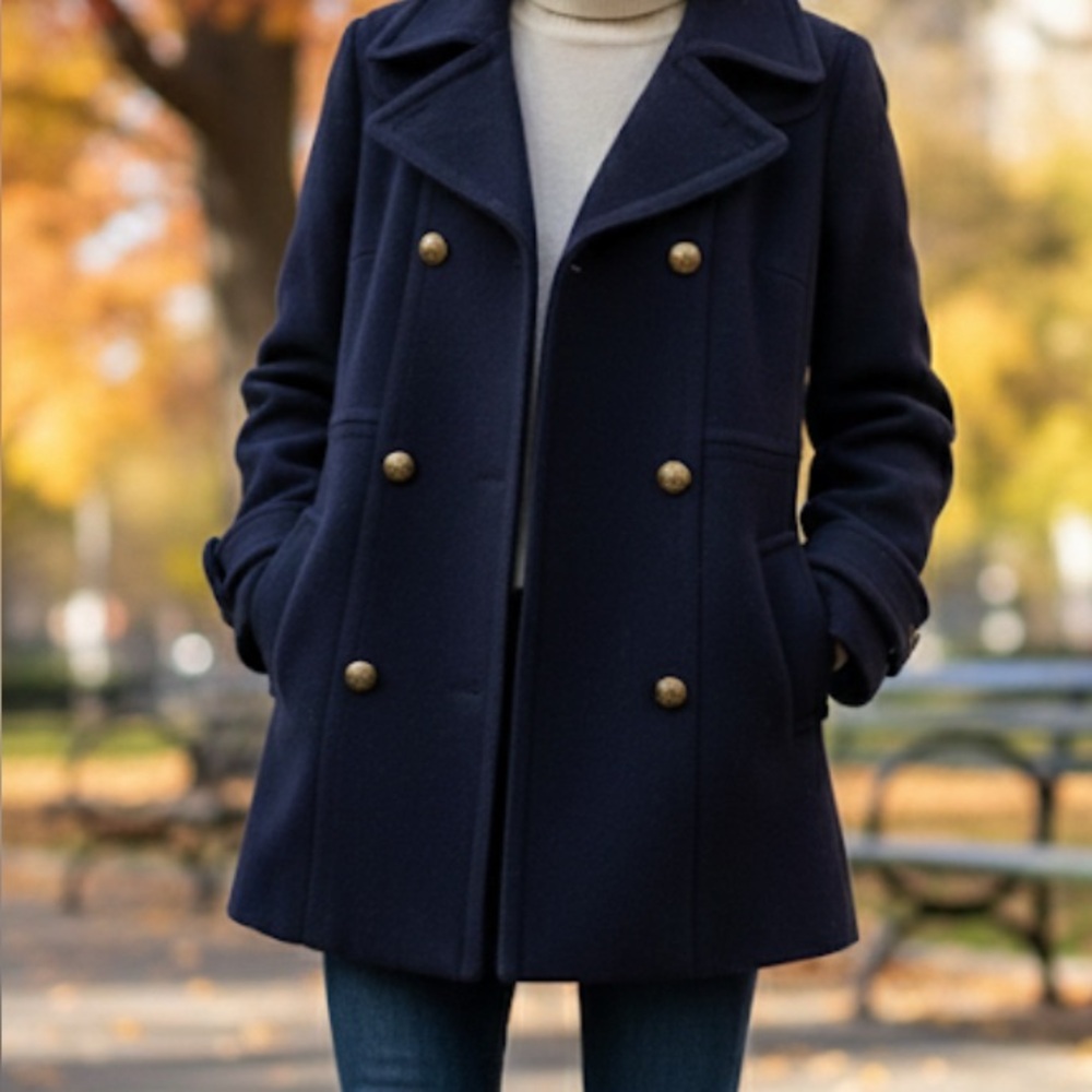 Banana Peacoat Size 12